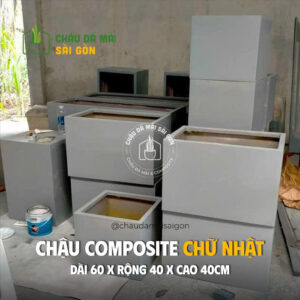 Chậu composite