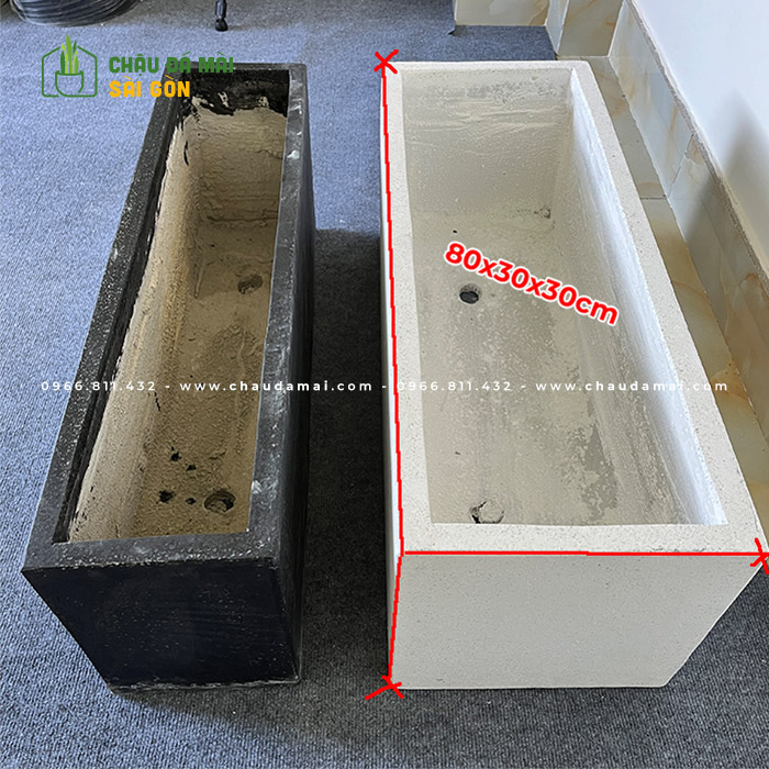 Chậu Xi Măng Đá Mài Trồng Cây Tại HCM: 1 Giải Pháp Hoàn Hảo Cho Không Gian Xanh 1